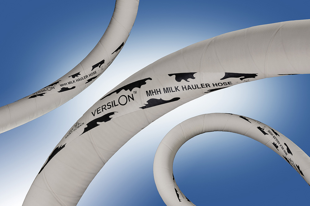 Mangueira de sucção e descarga para transporte de leite