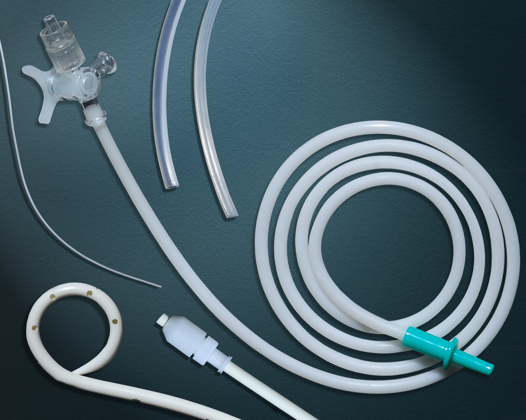 Tubos para aplicações médico-hospitalares